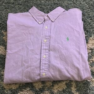 Ralph Lauren Men's Purple Shirt
